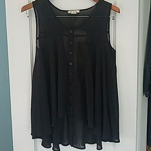 3/$20 Belle Du Jour - Button Up Blouse